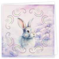 Stitch and Do Cards 009 - Berries Beauties - Rabbits