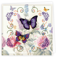 Stitch and Do Cards 013 - Berries Beauties - Butterflies