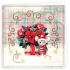 Stitch and Do Cards 018- Yvonne creations - Floral christmas