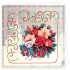 Stitch and Do Cards 018- Yvonne creations - Floral christmas