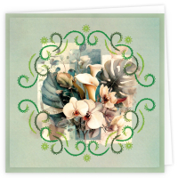 Stitch and Do Cards 028 - Berries Beauties - Touch of Green