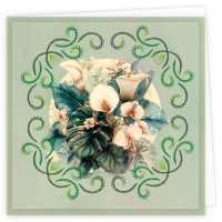 Stitch and Do Cards 028 - Berries Beauties - Touch of Green