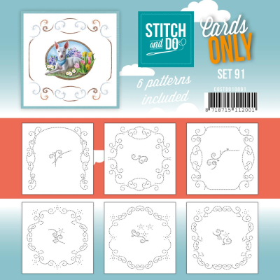 Stitch & Do - Cards only Stitch 4K - set 091