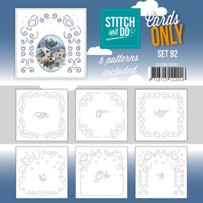 Stitch & Do - Cards only Stitch 4k - set 092