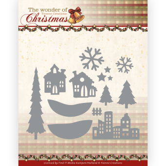 Dies - Yvonne Creations - The Wonder of Christmas - Landscape Elements