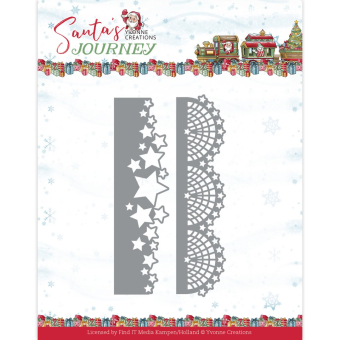 Dies - Yvonne Creations Santa's Journey - Santa's Borders