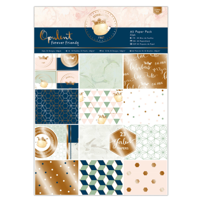 Papermania A5 paper 32 sheet pack Forever Friends 