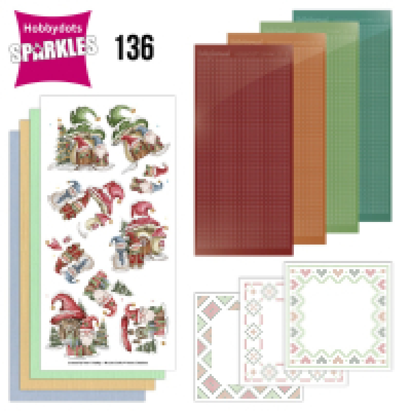 Sparkles Set 136- Yvonne Creations - Gnome for Christmas