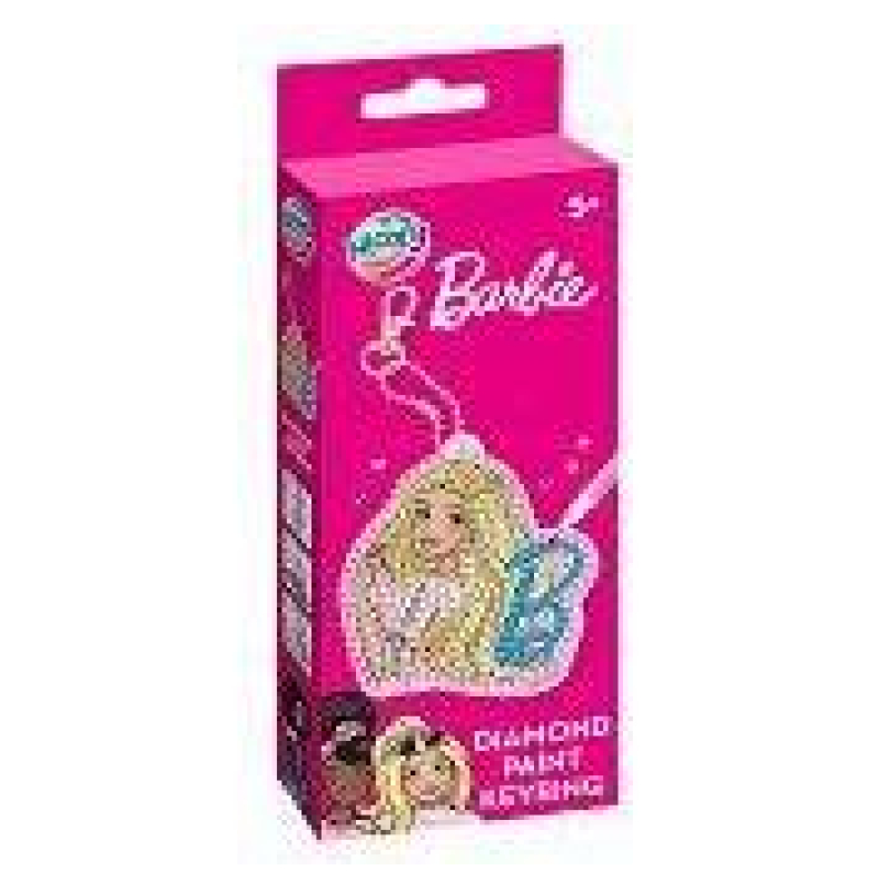 Barbie Diamond painting sleutelhanger
