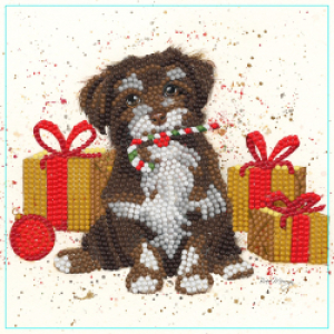 Bree Merryn - Diamond Art Card Kit -  Christmas - Scamp