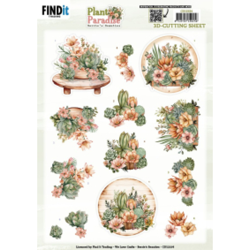 3D knipvel - Berries Beauties - Plant Paradise - Blooming Oasis