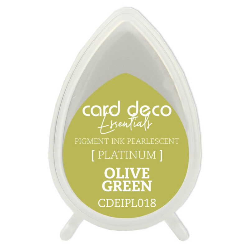 Card Deco Essentials Fast-Drying Pigment Ink Pearlescent olive green