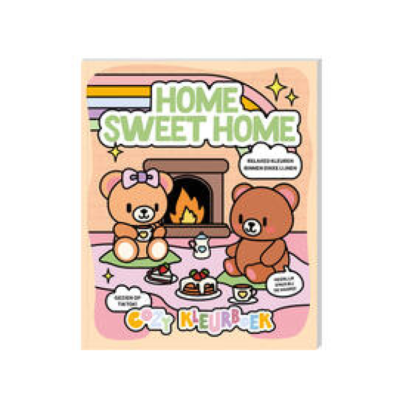 Kleurboek Cozy Home sweet home