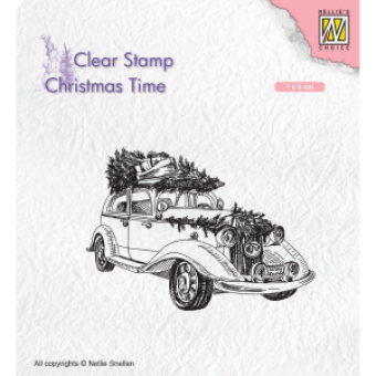 Nellie Snellen • Clear Stempel Christmas Tree transport