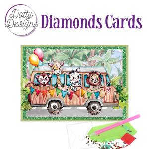 Dotty Designs Diamonds Cards - Jungle Bus