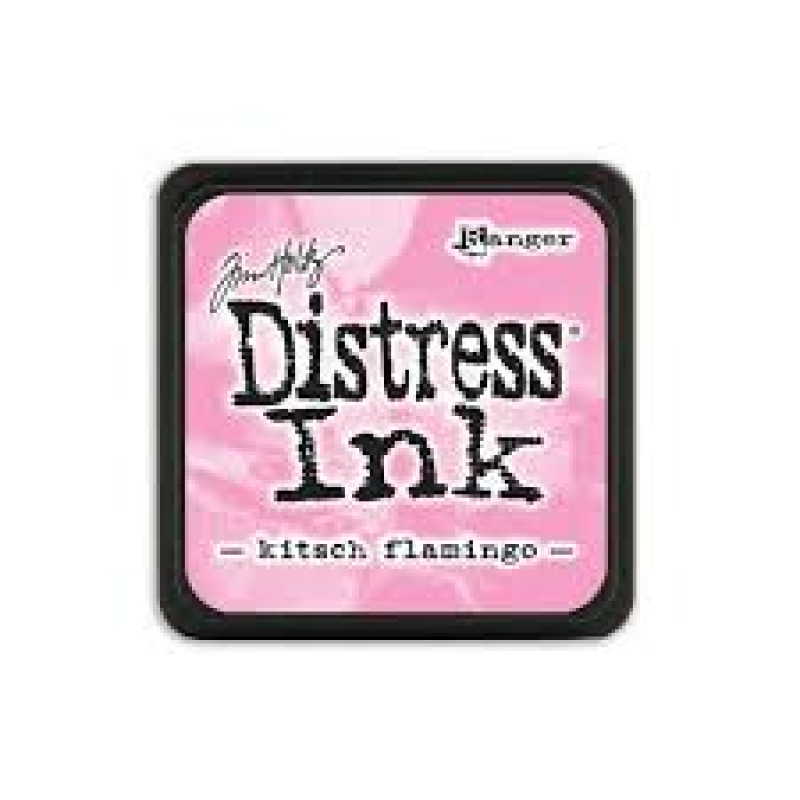 Mini Distress ink: kitch flamingo