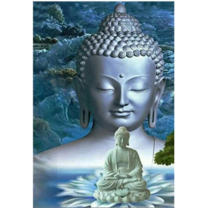 Damond painting canvas 40x30cm, painting 35x25cm: buddha