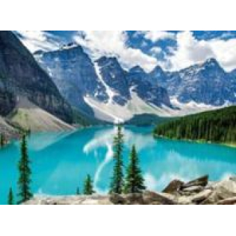 Damond painting canvas 40x30cm, painting 35x25cm: Bergen