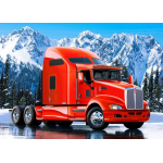 Diamond painting canvas 50x40cm, painting 45x35cm: Truck