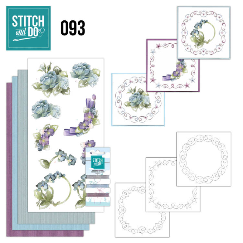 Stitch and Do 093 -Winterflowers