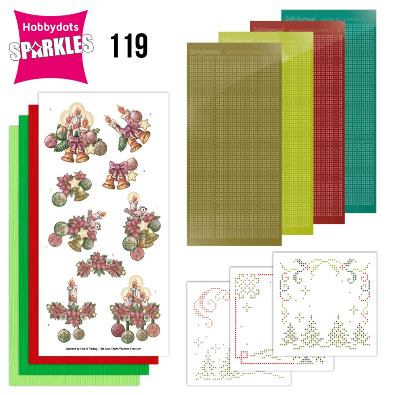 Sparkles Set 119 - Yvonne Creations - Christmas Birds