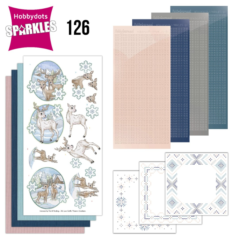 Sparkles Set 126 -  Yvonne Creations - Deer