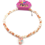 Kinderketting K3 Zeesterren wit/oranje