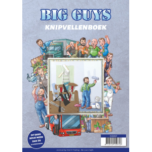3D Knipvellenboek- Big Guys