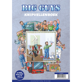 3D Knipvellenboek- Big Guys