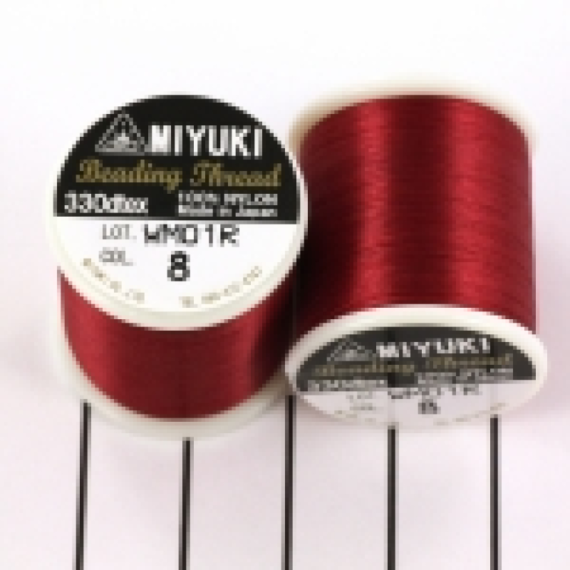 Miyuki beading 50 meter - rood 1 klosje