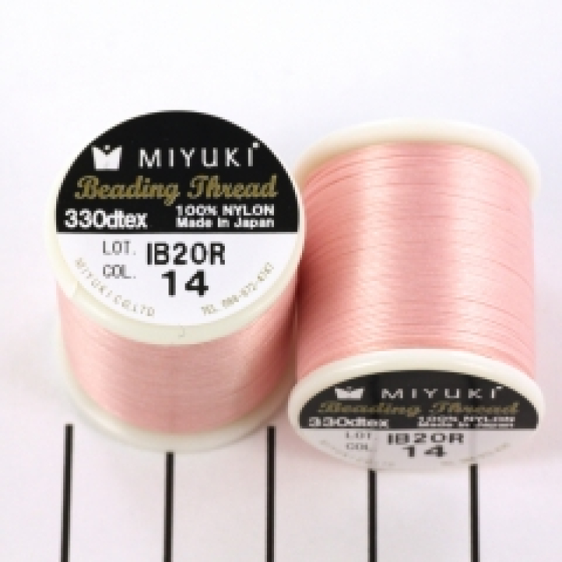 Miyuki beading 50 meter - roze 1 klosje