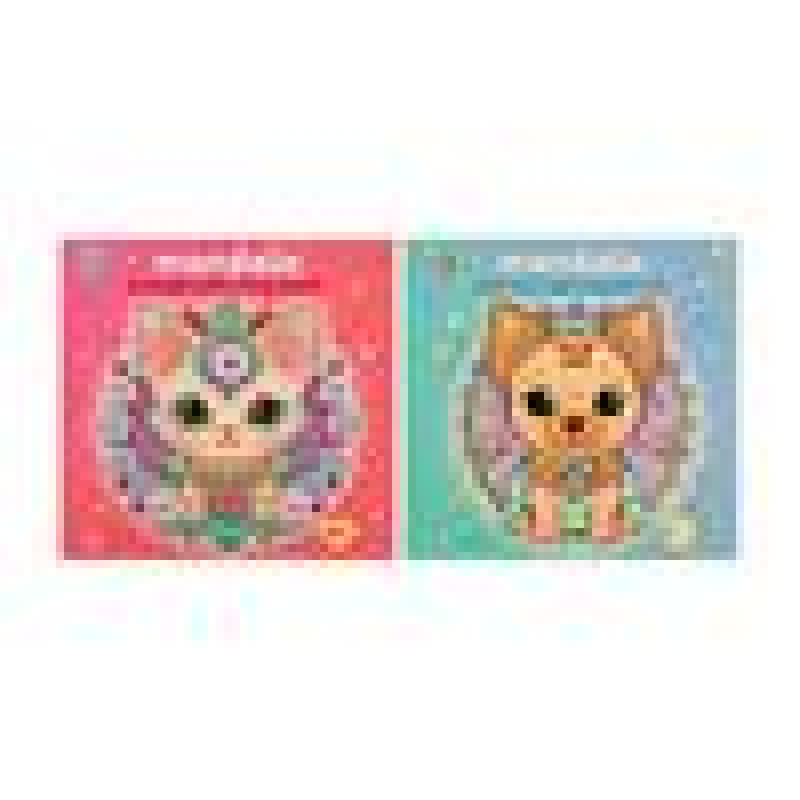 Moxy Kleurboek Mandala Kawaii 20p hond (blauw)