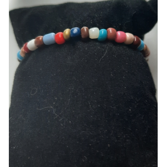 Kralenarmband multicolor