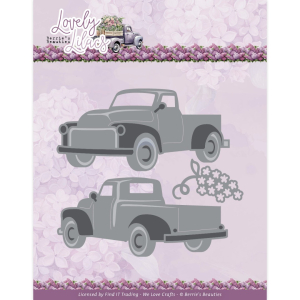 Dies - Berries Beauties - Lovely Lilacs - Lovely Pick-up Truck