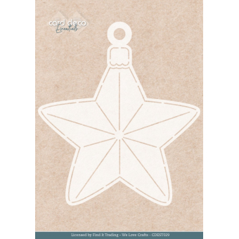 Card Deco Essentials stencil- Enchanting Star - A5