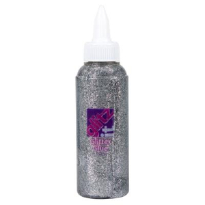 Glitter Glue (120Ml) - Zilver