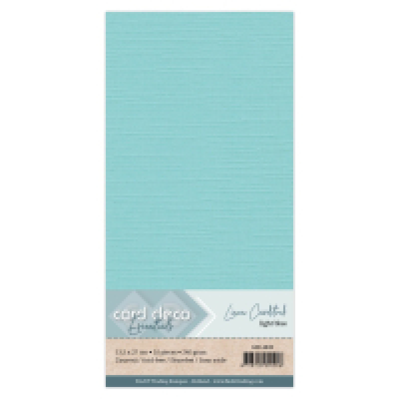 Linnenkarton - vierkant - Lichtblauw