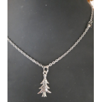 Ketting met hanger: kerstboom