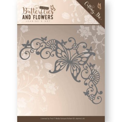 Dies - Jeanine's Art - Classic Butterflies and Flowers - Butterfly Corner