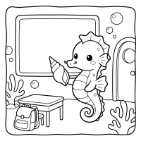 Findit Color - Coloring Book - Cozy Ocean Days ( leverbaar vanaf donderdag 11 juni)