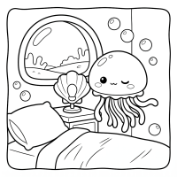 Findit Color - Coloring Book - Cozy Ocean Days ( leverbaar vanaf donderdag 11 juni)