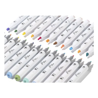 Pastelmarkers Nassau set van 48 stuks in etui