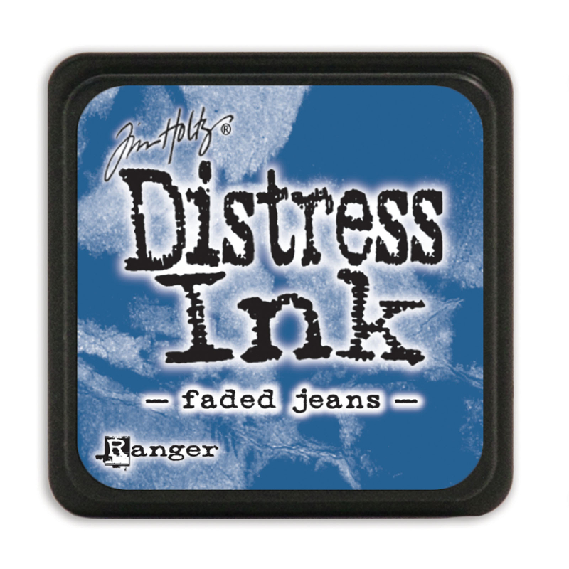 Mini Distress ink: Faded Jeans