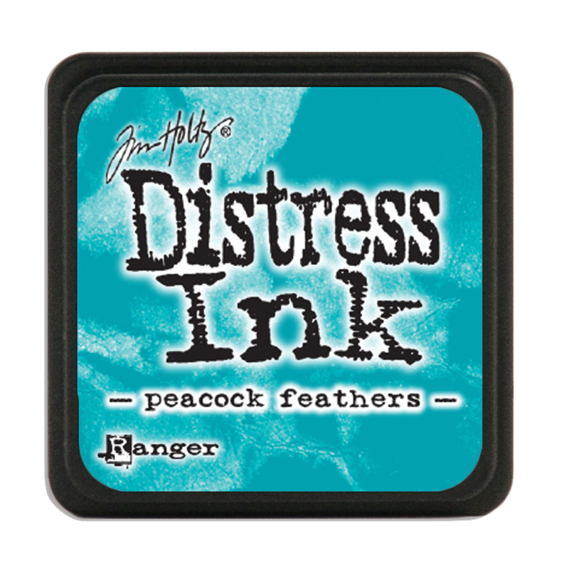 Mini Distress ink: Peacock Feathers