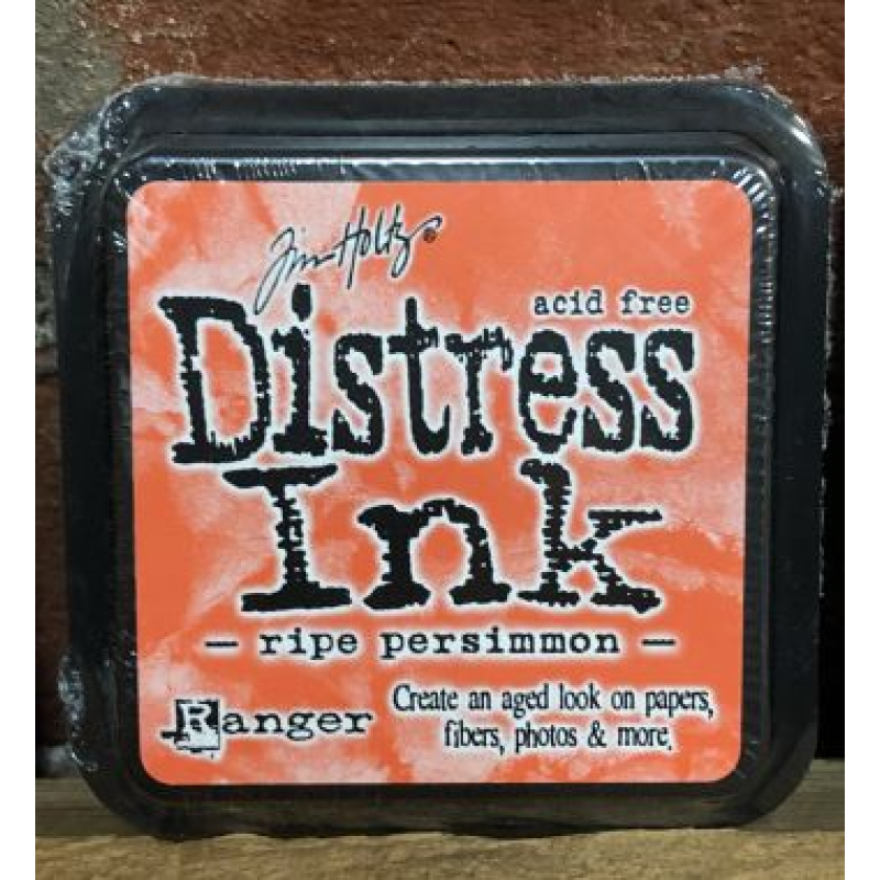 Mini Distress ink: ripe persimmon