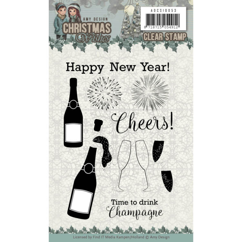 Clear Stamps - Amy Design - Christmas Wishes