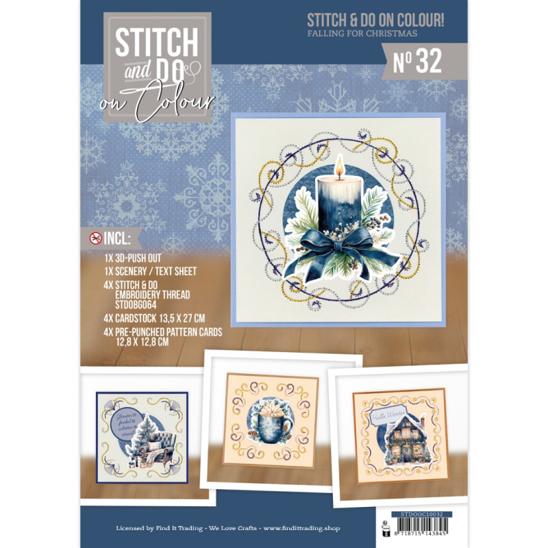 Stitch and do on Colour 032 - Falling for Christmas
