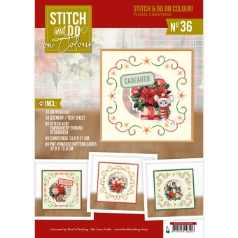 Stitch and Do on Colour  036 - Floral Christmas