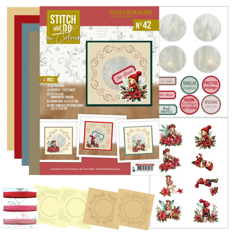 Stitch and do on Colour 042 - Fairy Christmas