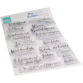 Marianne Design • Clear Stamp Vier de liefde